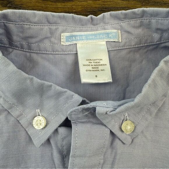 Janie and Jack Blue Dress Shirt - Picture 3 of 4